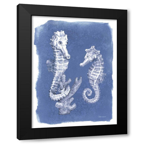 Coastal Sea Life V Black Modern Wood Framed Art Print by Grove, Beth