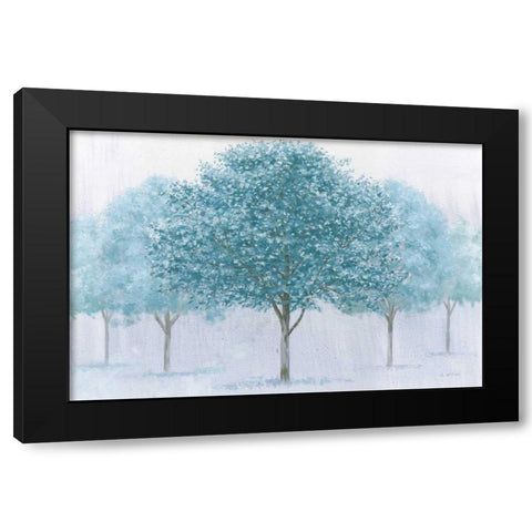 Peaceful Grove Black Modern Wood Framed Art Print by Wiens, James