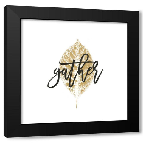 Harvest Sentiments V Black Modern Wood Framed Art Print by Hershey, Moira