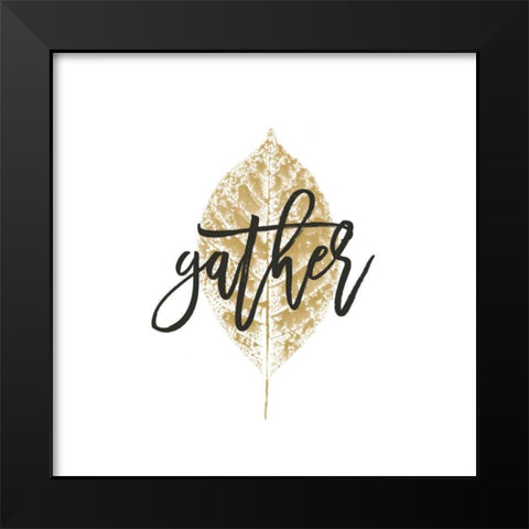 Harvest Sentiments V Black Modern Wood Framed Art Print by Hershey, Moira