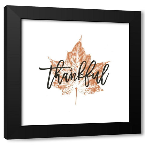 Harvest Sentiments VI Black Modern Wood Framed Art Print by Hershey, Moira