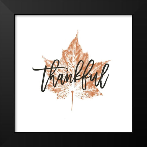 Harvest Sentiments VI Black Modern Wood Framed Art Print by Hershey, Moira