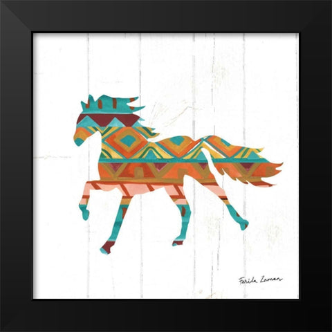 Southwestern Vibes IV Black Modern Wood Framed Art Print by Zaman, Farida