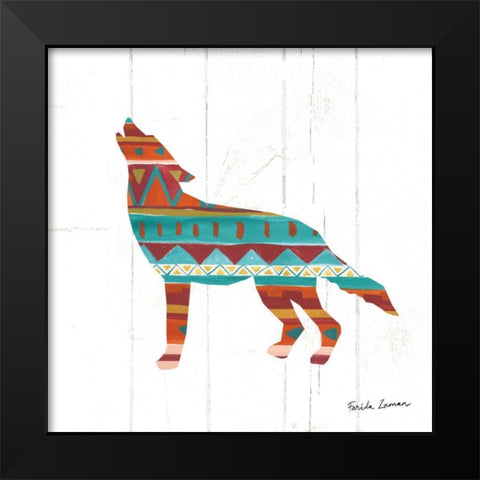Southwestern Vibes VI Black Modern Wood Framed Art Print by Zaman, Farida