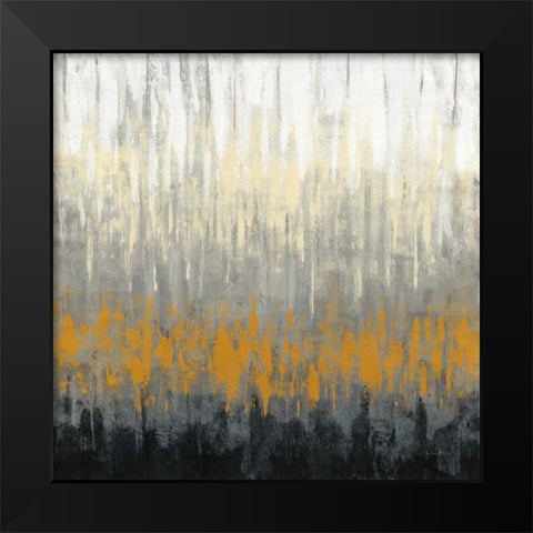 Rain on the Asphalt Black Modern Wood Framed Art Print by Vassileva, Silvia