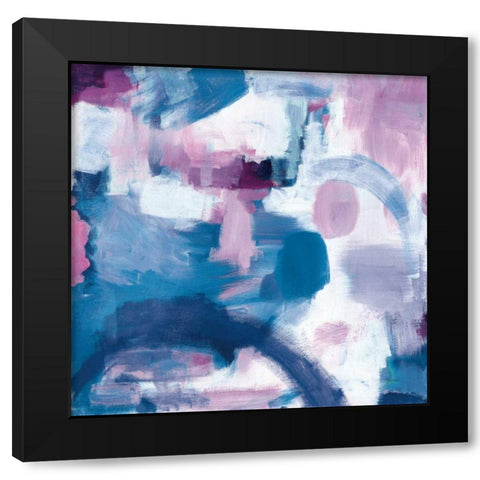 Trial and Airy Nebula Black Modern Wood Framed Art Print by Urban, Mary