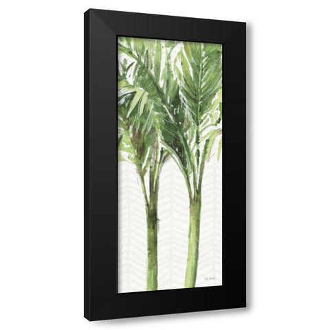 Mixed Greens XI Black Modern Wood Framed Art Print with Double Matting by Audit, Lisa