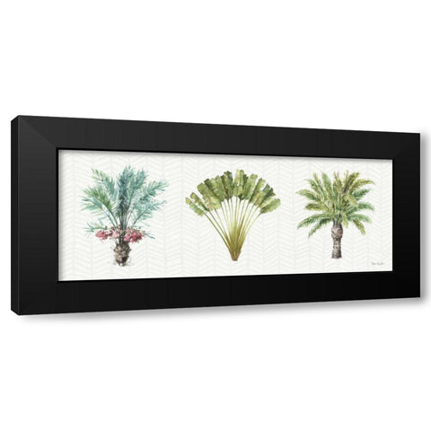Mixed Greens XVI Black Modern Wood Framed Art Print with Double Matting by Audit, Lisa