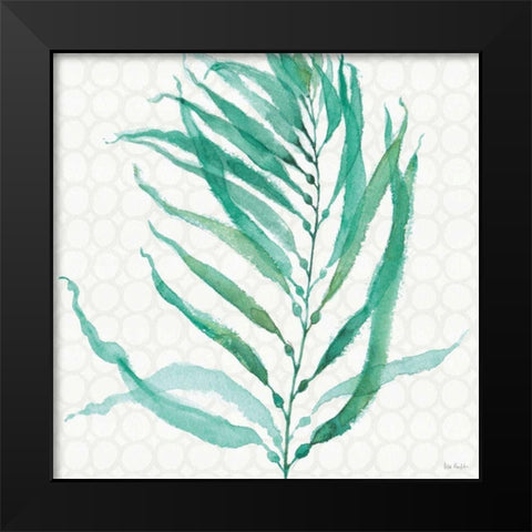 Mixed Greens XX Black Modern Wood Framed Art Print by Audit, Lisa