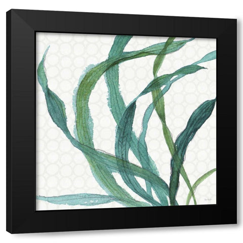 Mixed Greens XXIII Black Modern Wood Framed Art Print with Double Matting by Audit, Lisa