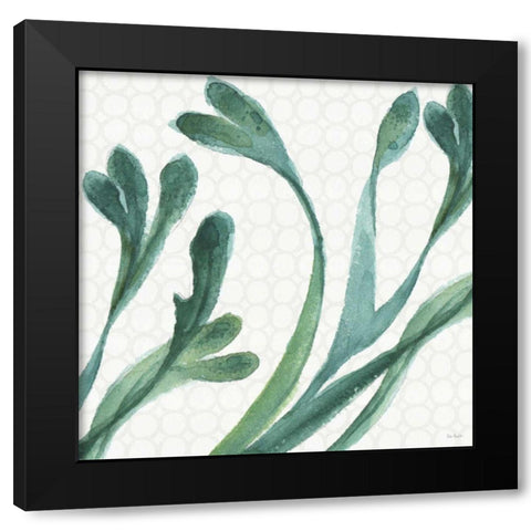 Mixed Greens XXIV Black Modern Wood Framed Art Print by Audit, Lisa