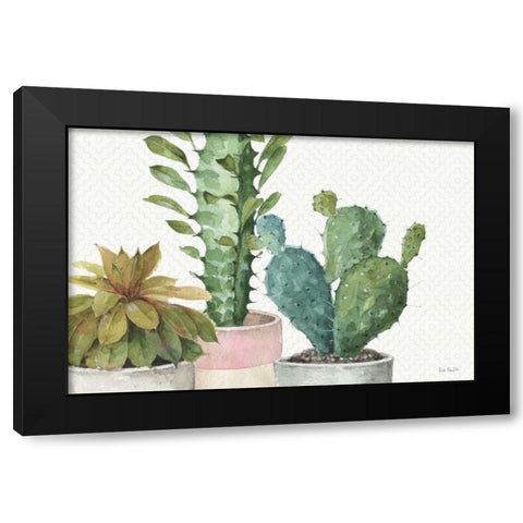 Mixed Greens XXXIII Black Modern Wood Framed Art Print by Audit, Lisa