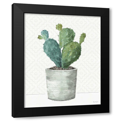 Mixed Greens XLI Black Modern Wood Framed Art Print by Audit, Lisa
