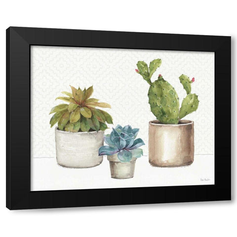 Mixed Greens XLVI Black Modern Wood Framed Art Print by Audit, Lisa