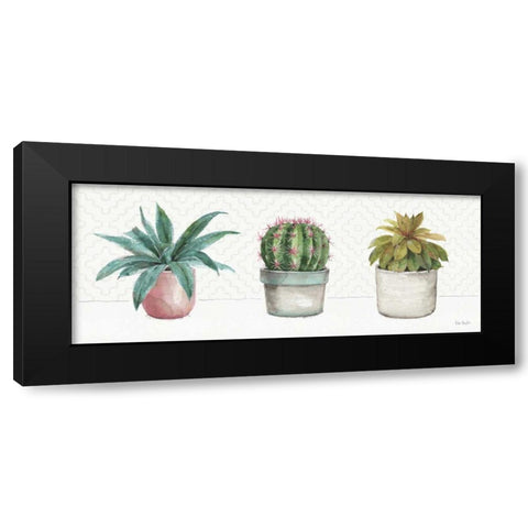 Mixed Greens XLVII Black Modern Wood Framed Art Print by Audit, Lisa