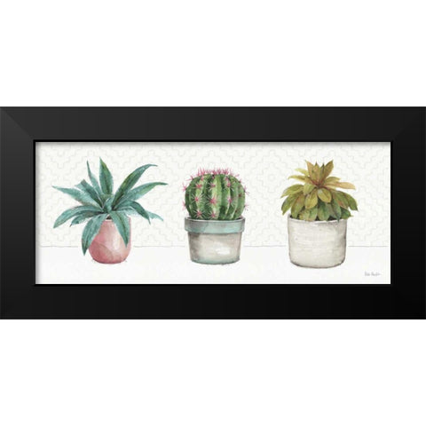 Mixed Greens XLVII Black Modern Wood Framed Art Print by Audit, Lisa