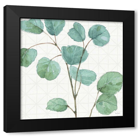 Mixed Greens LII Black Modern Wood Framed Art Print by Audit, Lisa