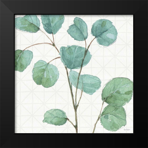 Mixed Greens LII Black Modern Wood Framed Art Print by Audit, Lisa