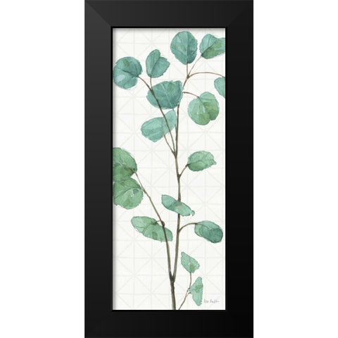 Mixed Greens LIX Black Modern Wood Framed Art Print by Audit, Lisa