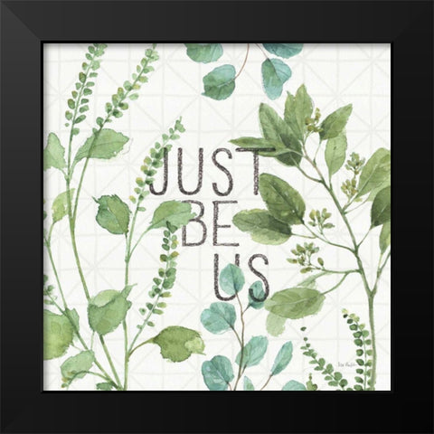 Mixed Greens LXV Black Modern Wood Framed Art Print by Audit, Lisa