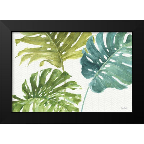 Mixed Greens LXIX Black Modern Wood Framed Art Print by Audit, Lisa