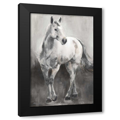 Copper and Nickel White Grey Crop Black Modern Wood Framed Art Print by Hageman, Marilyn