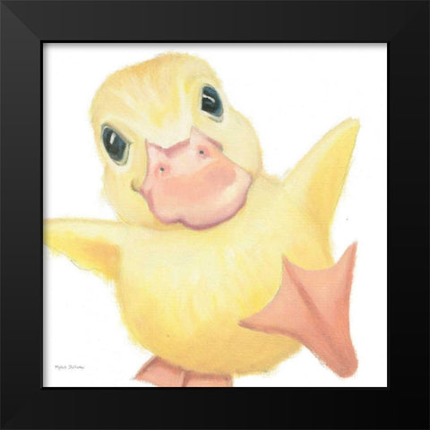 Farm Friends II Black Modern Wood Framed Art Print by Sullivan, Myles