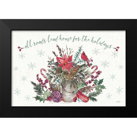 Seasonal Charm I Black Modern Wood Framed Art Print by Tavoletti, Anne