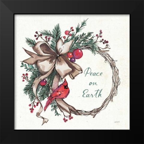 Seasonal Charm IV Black Modern Wood Framed Art Print by Tavoletti, Anne