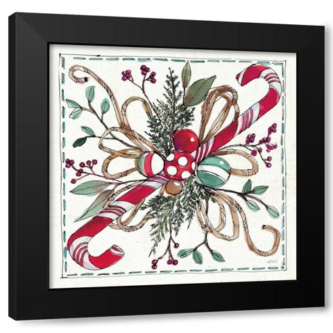Seasonal Charm VI Black Modern Wood Framed Art Print by Tavoletti, Anne