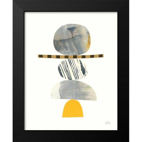 Balance II Black Modern Wood Framed Art Print by Averinos, Melissa