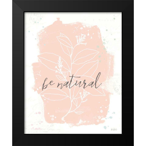 Organic Lines I Black Modern Wood Framed Art Print by Pertiet, Katie