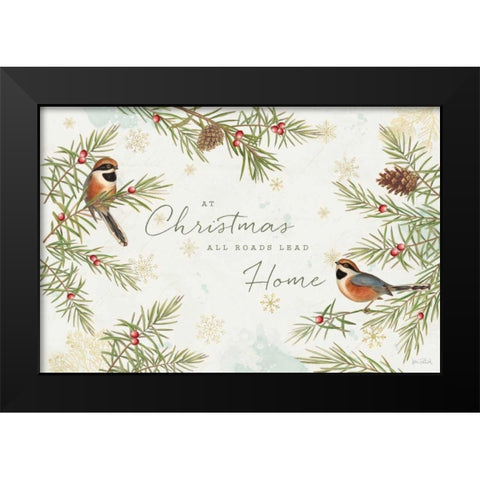 Christmas Tradition I Black Modern Wood Framed Art Print by Pertiet, Katie