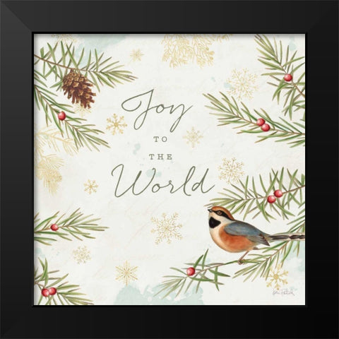 Christmas Tradition III Black Modern Wood Framed Art Print by Pertiet, Katie