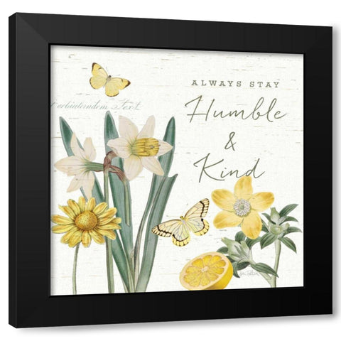 Citron Curiosities V Black Modern Wood Framed Art Print with Double Matting by Pertiet, Katie