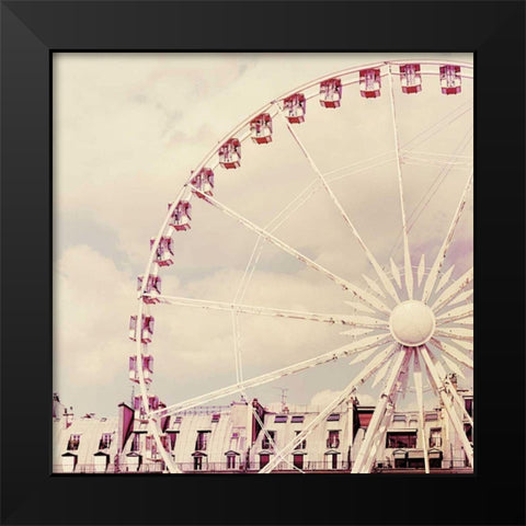 Paris Parfait Black Modern Wood Framed Art Print by Bevan, Keri