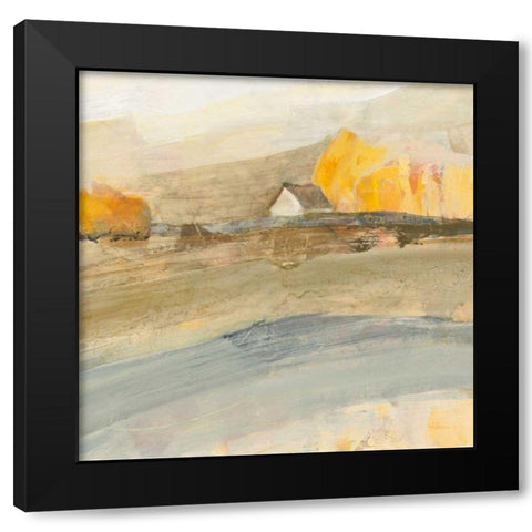 Coming Home Neutral Crop Black Modern Wood Framed Art Print by Hristova, Albena