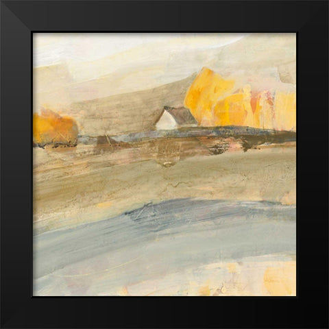 Coming Home Neutral Crop Black Modern Wood Framed Art Print by Hristova, Albena