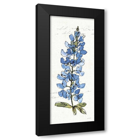 Texas Bluebonnet III Black Modern Wood Framed Art Print by Tavoletti, Anne