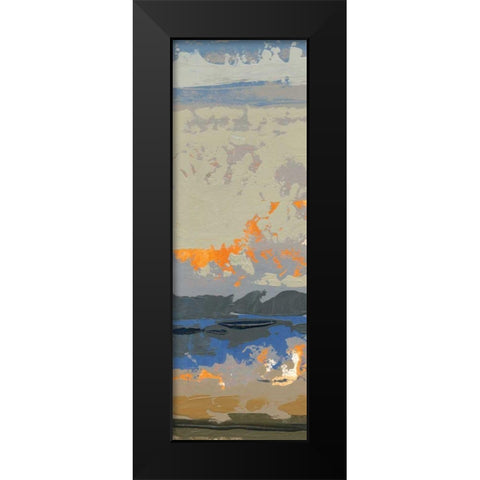 Evening Killala Bay II Black Modern Wood Framed Art Print by Dowling, Grainne