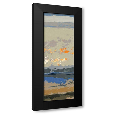 Evening Killala Bay III Black Modern Wood Framed Art Print by Dowling, Grainne