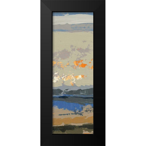 Evening Killala Bay III Black Modern Wood Framed Art Print by Dowling, Grainne