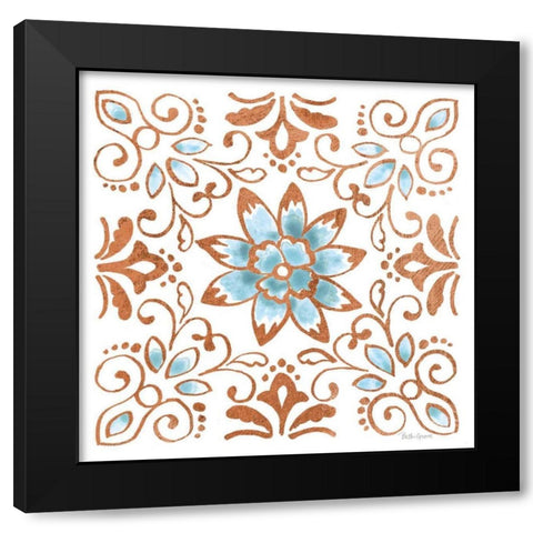 October Garden XI Black Modern Wood Framed Art Print with Double Matting by Grove, Beth