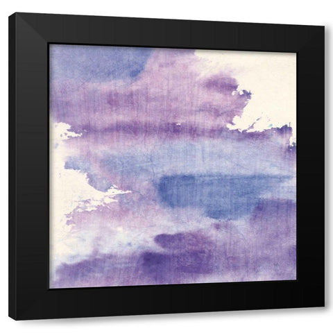 Purple Haze I Black Modern Wood Framed Art Print by Paschke, Chris
