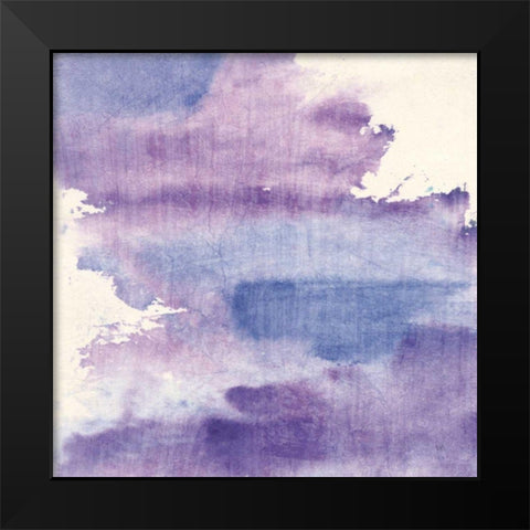 Purple Haze I Black Modern Wood Framed Art Print by Paschke, Chris