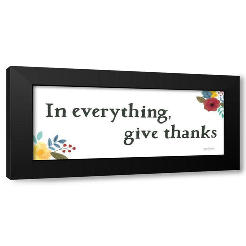 Scripture for Life III Black Modern Wood Framed Art Print by Jackson, Jenaya