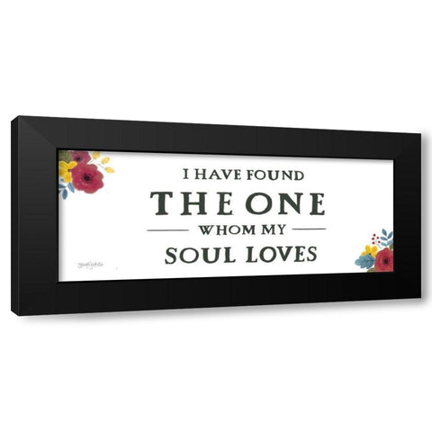 Scripture for Life V Black Modern Wood Framed Art Print by Jackson, Jenaya