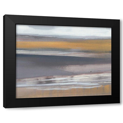 Misty Morning Crop Black Modern Wood Framed Art Print with Double Matting by Maye, Jo