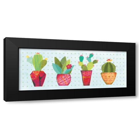 Southwest Cactus V Black Modern Wood Framed Art Print by Prahl, Courtney
