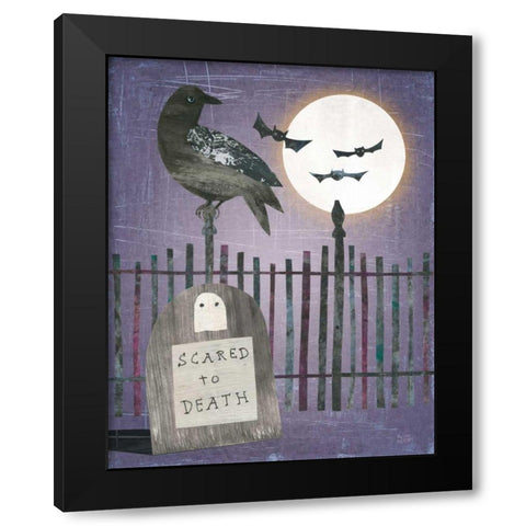 Gravetown I Black Modern Wood Framed Art Print by Averinos, Melissa